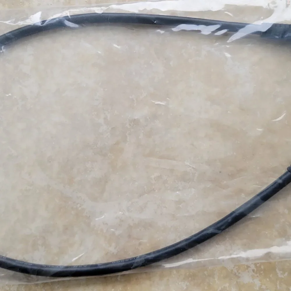 Short USB 2.0 Type-B Male to Mini-B 5-Pin Male Data Cable - Black